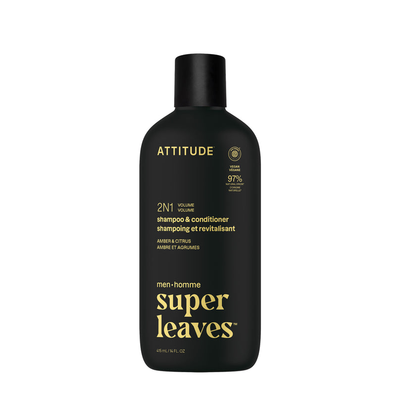 2-in-1 Men Shampoo & Conditioner - Volumizing