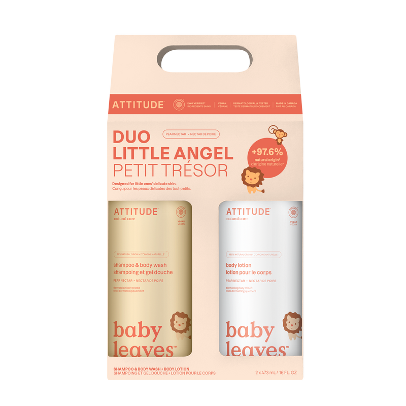 Duo 2 in 1 Shampoo and body lotion : Baby Leaves™