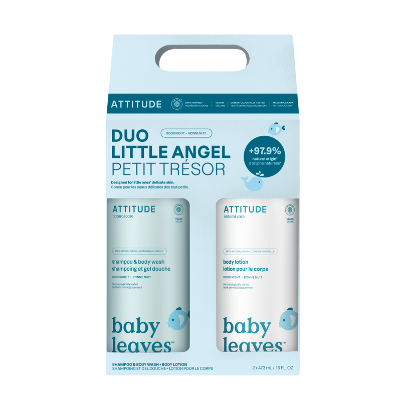 Duo 2 in 1 Shampoo and body lotion : Baby Leaves™