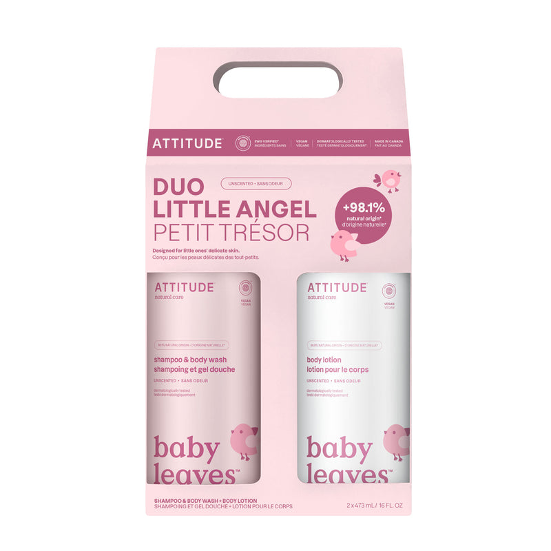 Duo 2 in 1 Shampoo and body lotion : Baby Leaves™