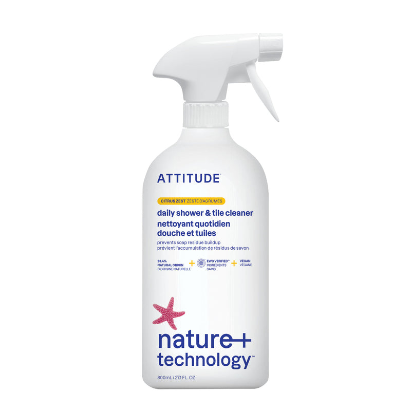 Nettoyant quotidien Douche et tuiles : Nature+