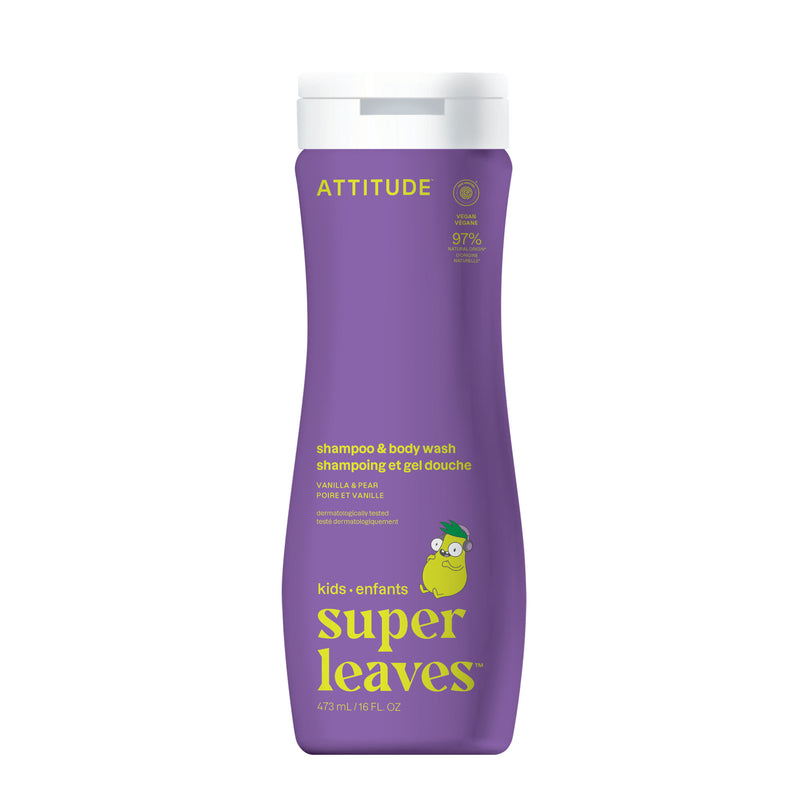2 en 1 shampoing et gel douche : little leaves™