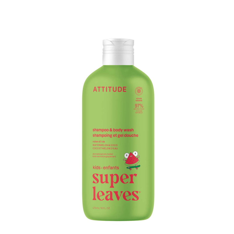 2 en 1 shampoing et gel douche : little leaves™