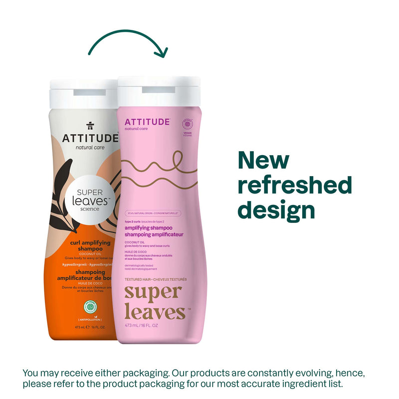 Amplifying shampoo for curly air : SUPER LEAVES™