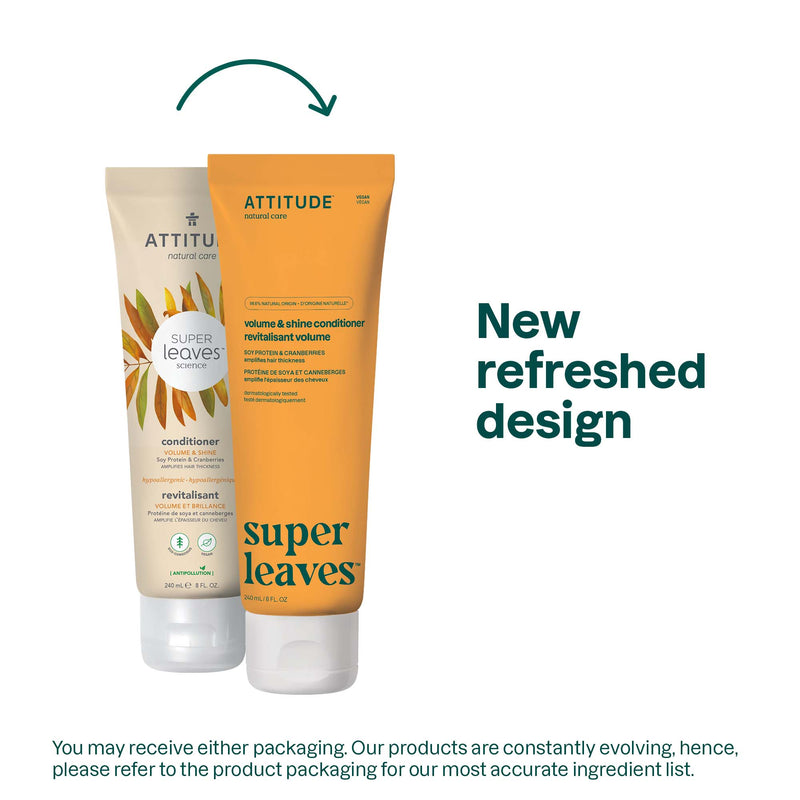 Volume & shine conditioner : SUPER LEAVES™