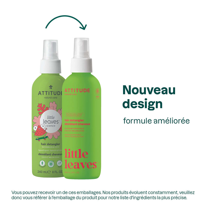 Démêlant cheveux pour enfants little leaves 11127_fr? Coco et melon d'eau