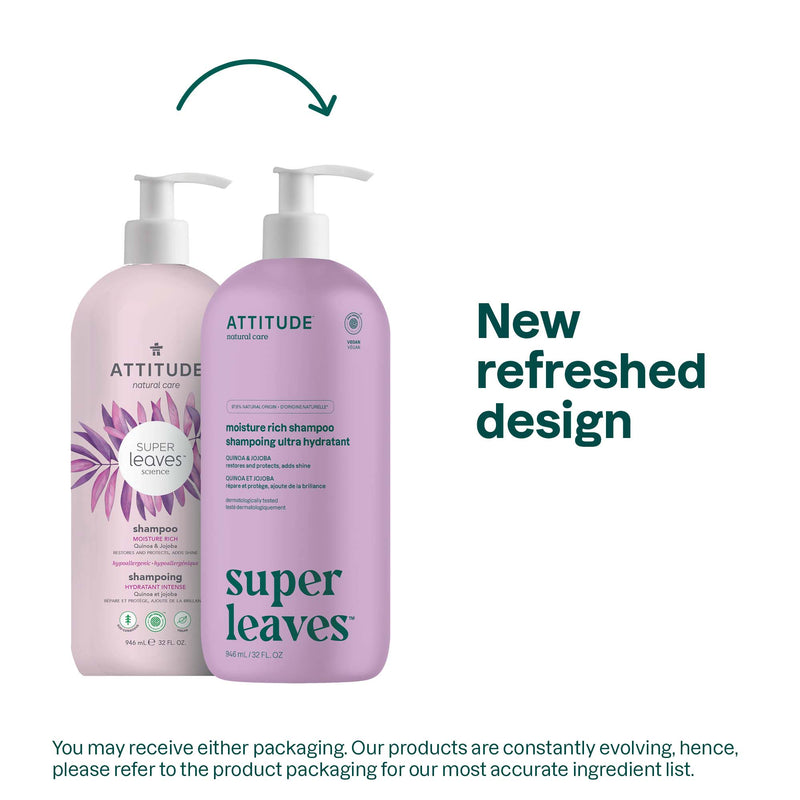 Moisture rich shampoo  : SUPER LEAVES™