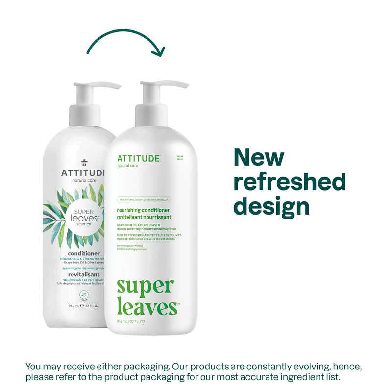 Nourishing conditioner : SUPER LEAVES™