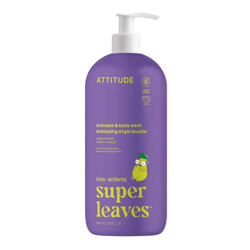 2 en 1 shampoing et gel douche : little leaves™