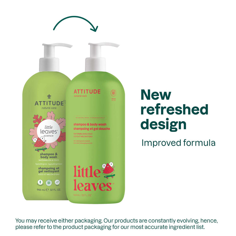 2-in-1 shampoo and body wash : LITTLE LEAVES™