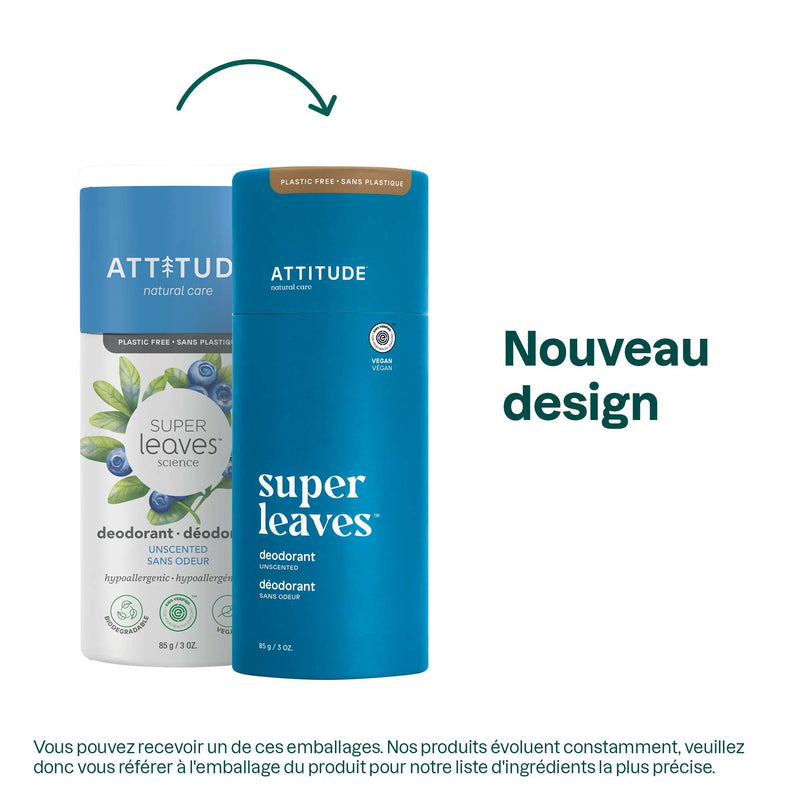 Plastic Free Deodorant : SUPER LEAVES™