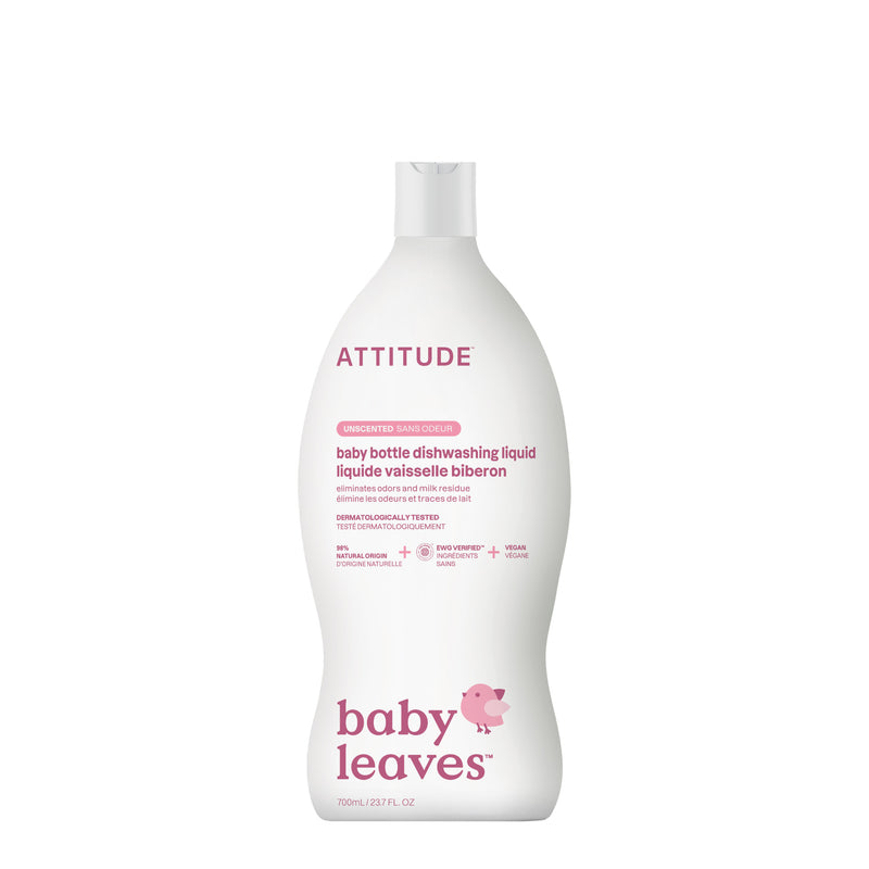 ATTITUDE Nature+ baby bottle dishwashing liquid fragrance free hypoallergenic 13179_en?_main? Unscented / 700 mL