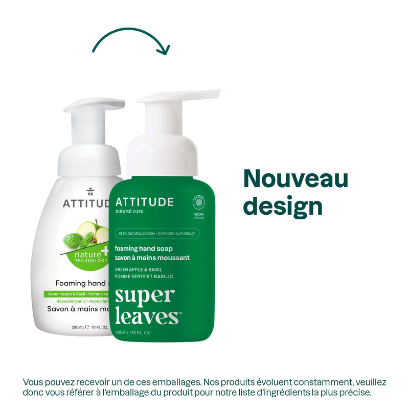 Savon mousse pour les mains : Super Leaves