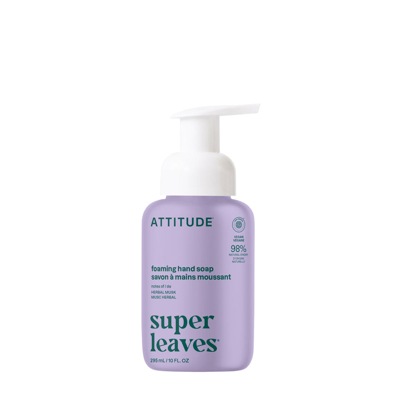 Savon mousse pour les mains : SUPER LEAVES™