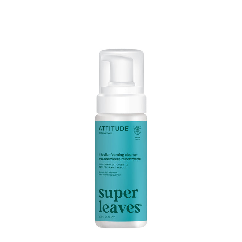 ATTITUDE Super Leaves Micellar Foaming Cleanser unscented 14060_en?_main? 150 mL