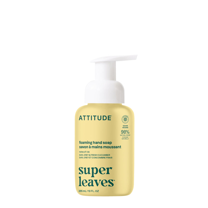 Savon mousse pour les mains : SUPER LEAVES™