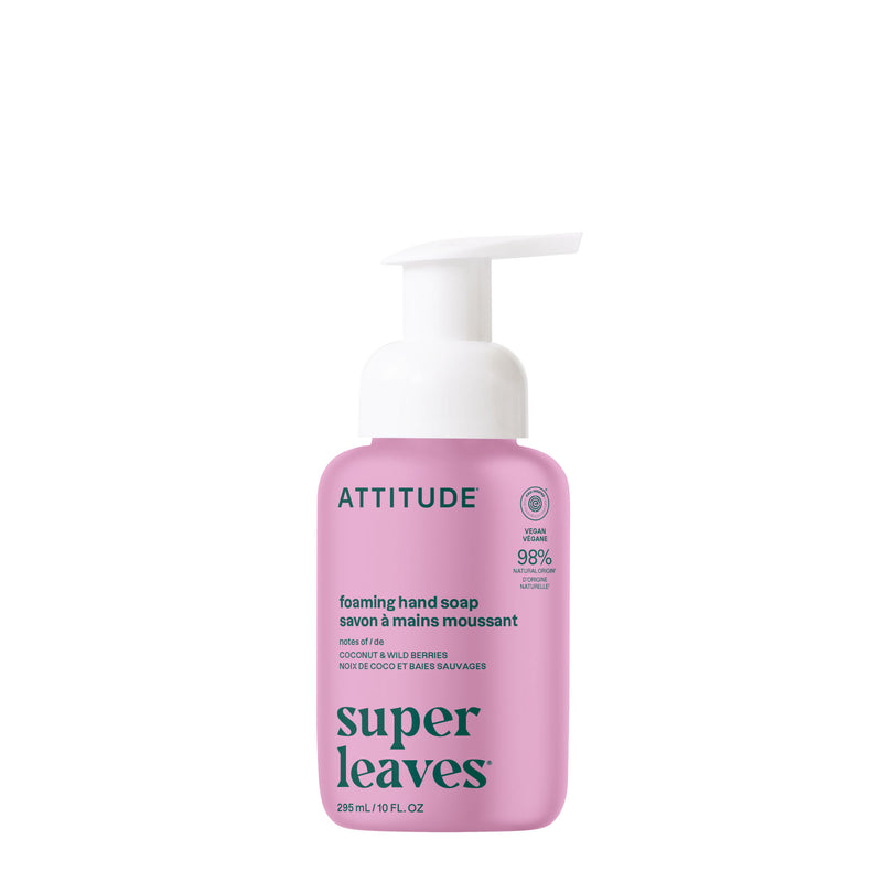 Savon mousse pour les mains : SUPER LEAVES™