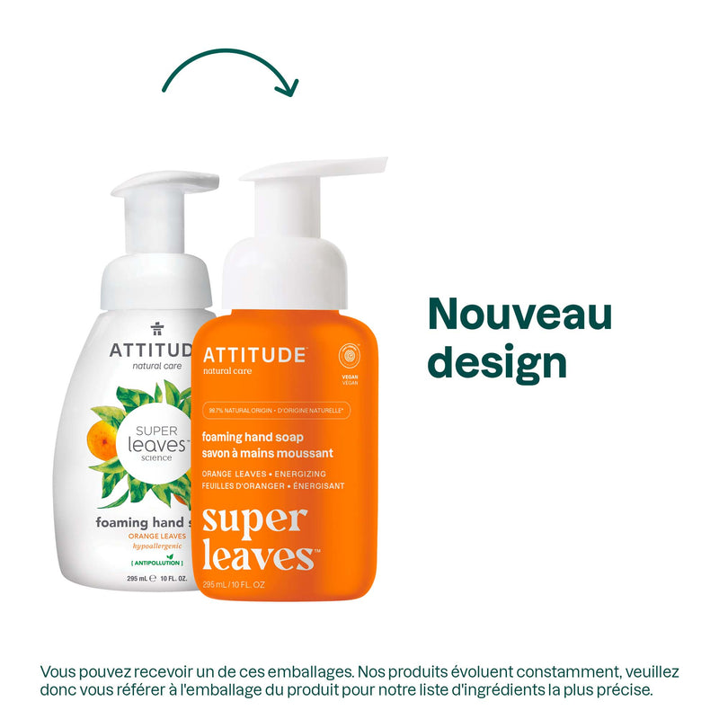 Savon mousse pour les mains : SUPER LEAVES™