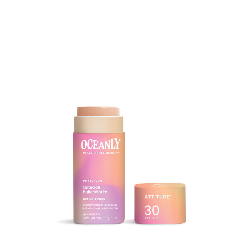 Solid Tinted Oil SPF 30 with Zinc Oxide : Oceanly - Phyto-sun