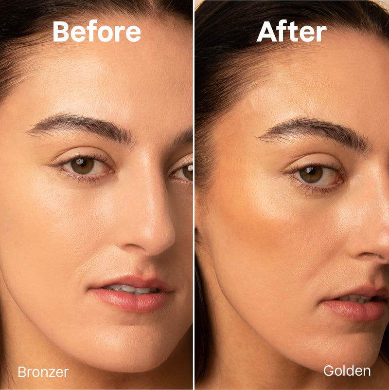 ATTITUDE Oceanly Bronzer Stick Before After Golden 8.5g Unscented_16136_en?