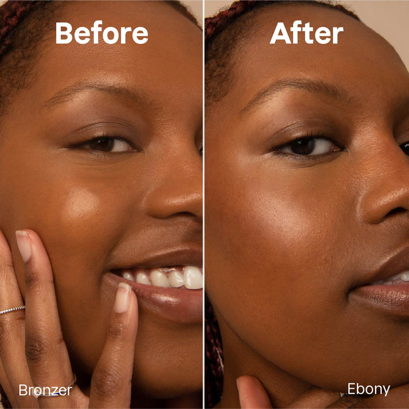 ATTITUDE Oceanly Bronzer Stick before after Ebony 8.5g Unscented_16137_en?