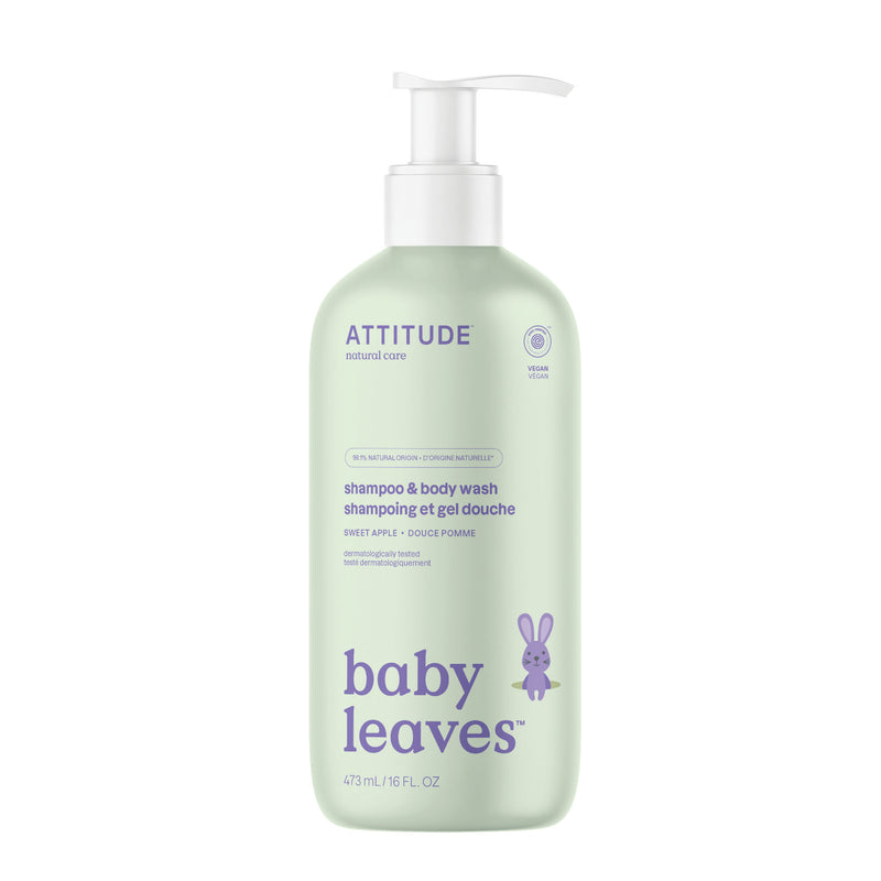 Baby Shampoo & Body Wash 2-in-1 : BABY LEAVES™