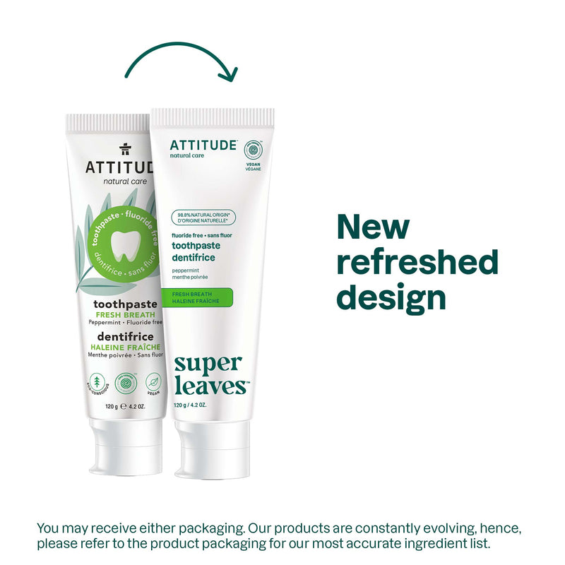 Fluoride-free toothpaste – fresh breath