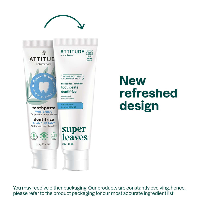 Fluoride-free toothpaste – whitening