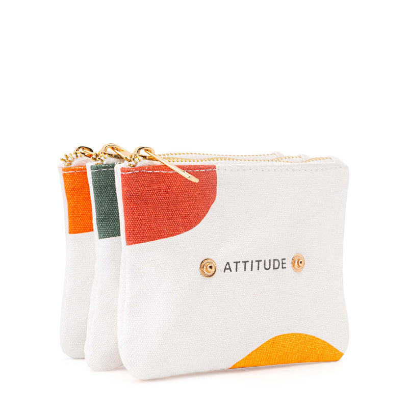 Trio pochettes voyage réutilisables