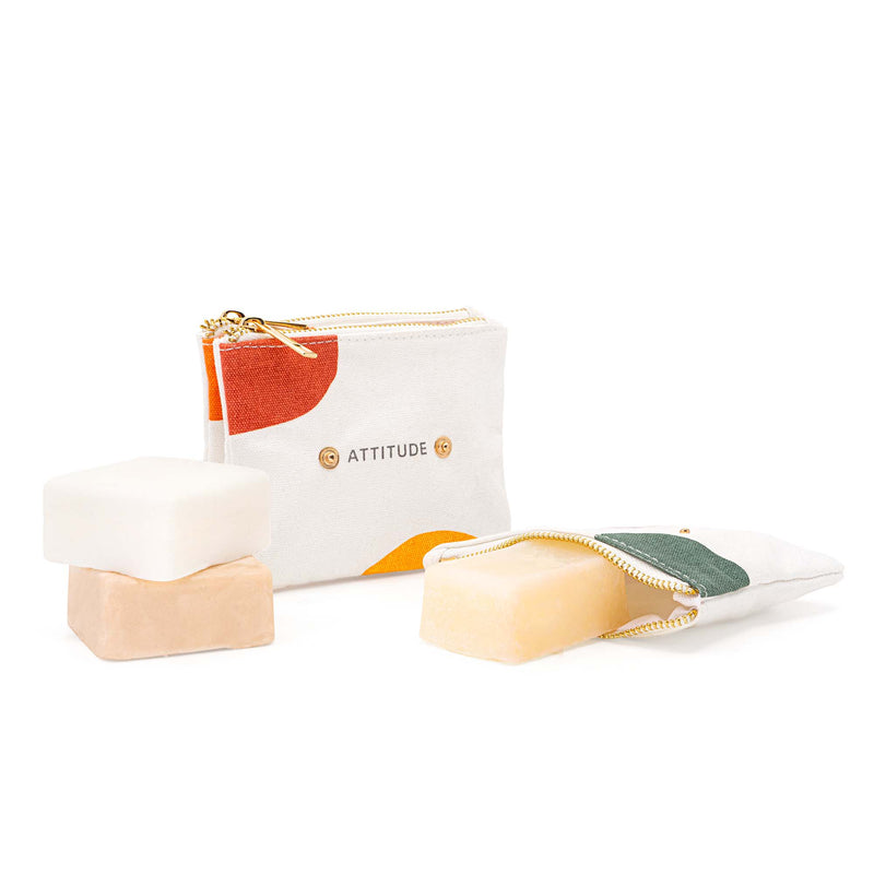Trio pochettes voyage réutilisables