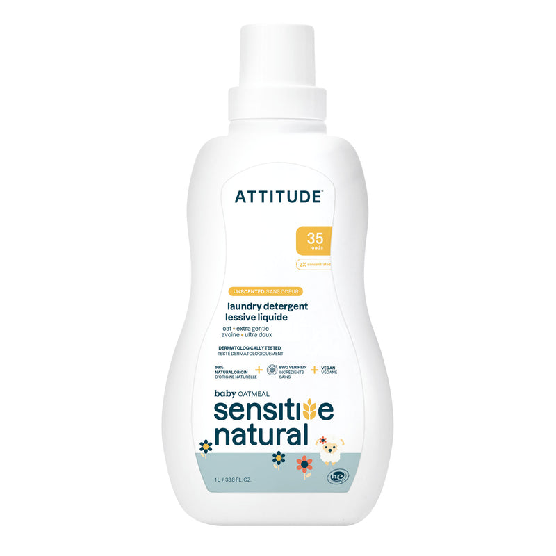 Lessive liquide : Peau sensible bébé