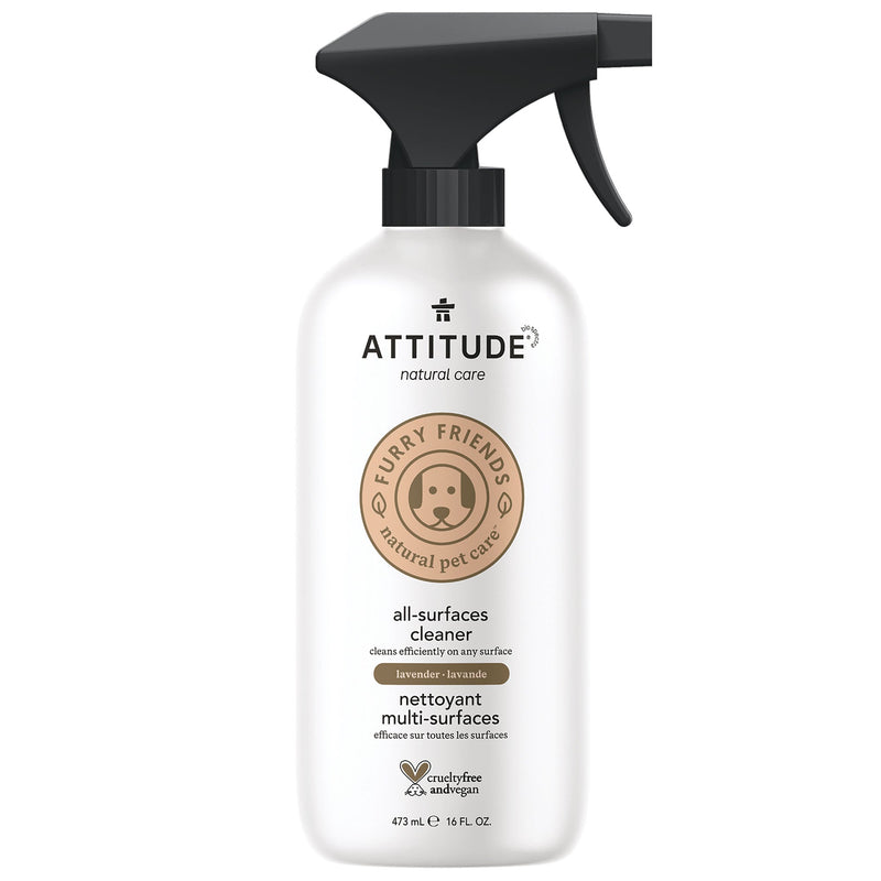 ATTITUDE Furry Friends™ All Surface cleaner for pets Bottle 473 mL  - Lavender 81172_en?_main? 473 mL