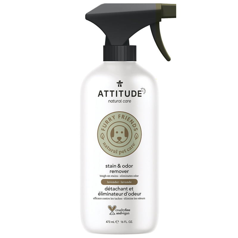 ATTITUDE Furry Friends™ Pet Stain & Stain Remover Bottle 473 mL- Lavender 81173_en?_main? 473 mL