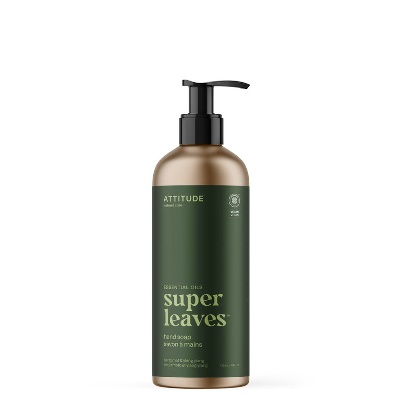 ATTITUDE Super Leaves Essential oils hand soap Bergamot and ylang-ylang 19092_en?_main? 473mL