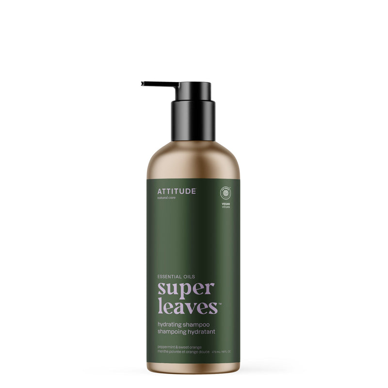 Hydrating Shampoo :  super leaves™ essential oils