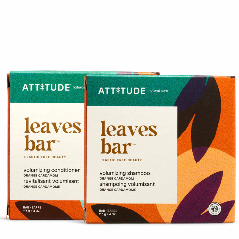 Volumizing Shampoo & Conditioner Duo : leaves bar™