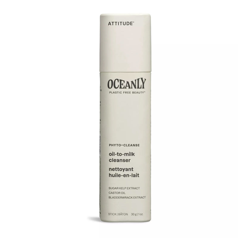 Solid Oil-in-Milk for Sensitive Skin : Oceanly - Phyto-Cleanse