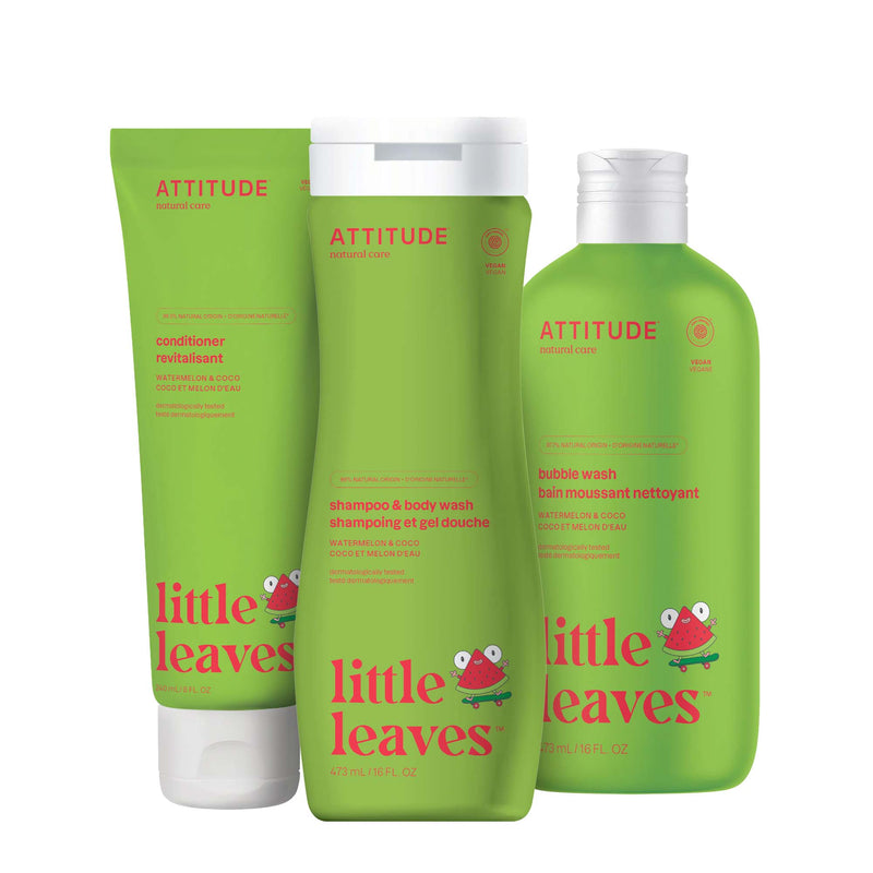 Kids Bath Essentials Bundle : LITTLE LEAVES™