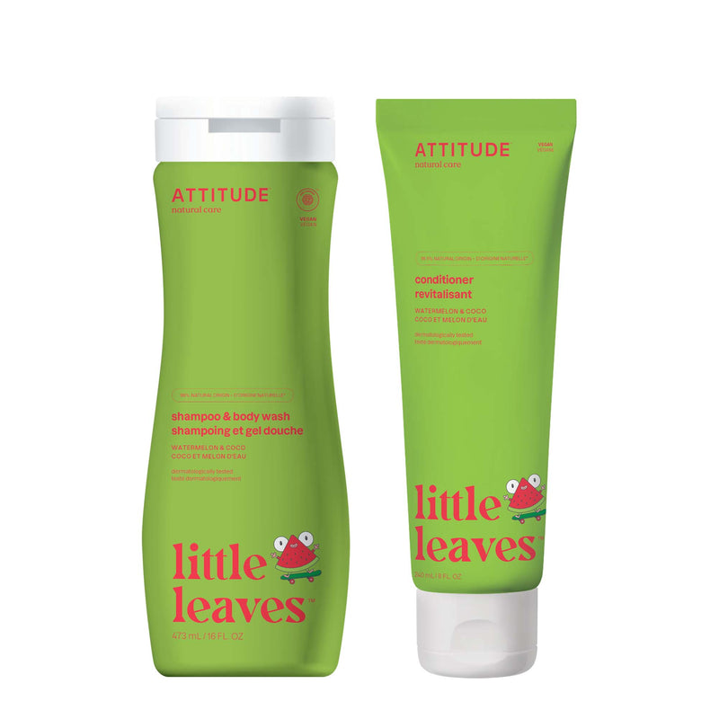 2-in-1 Shampoo and Body Wash + Conditioner Duo : LITTLE LEAVES™