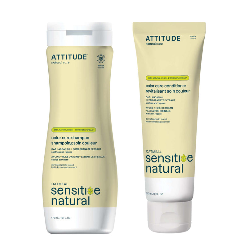 Color care shampoo and conditioner duo : SENSITIVE SKIN