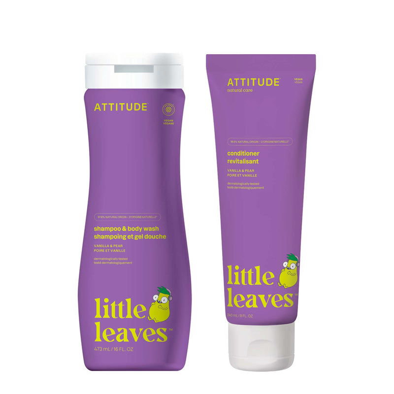 2-in-1 Shampoo and Body Wash + Conditioner Duo : LITTLE LEAVES™