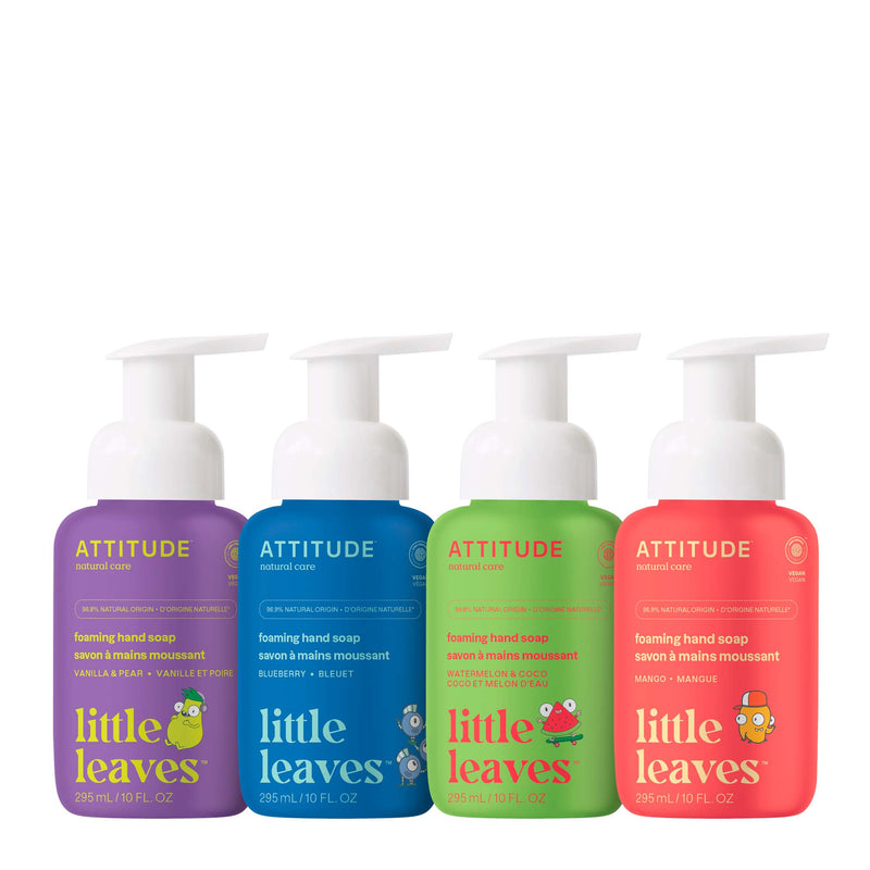 4 Foaming Hand Soaps Set : LITTLE LEAVES™